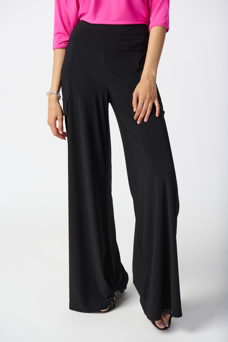 Flare + Cargo evening pant