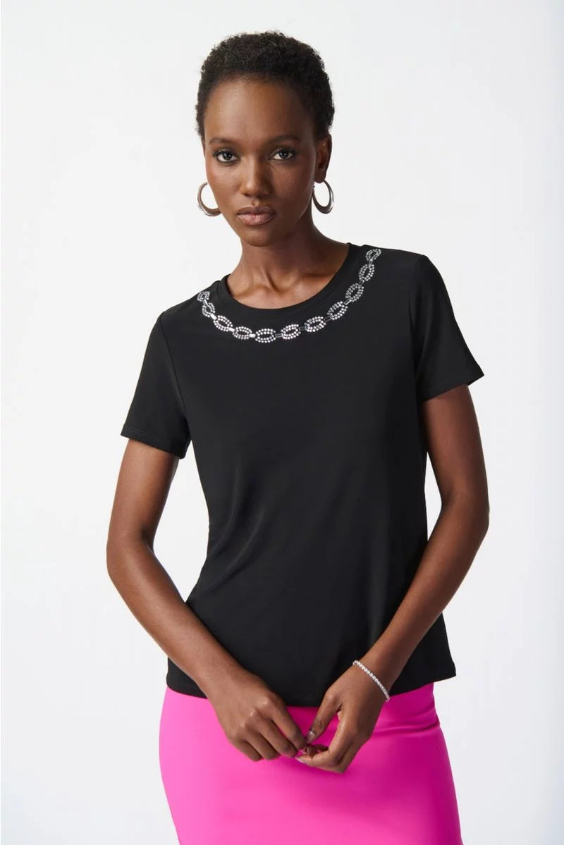 Diamante Chain Tee