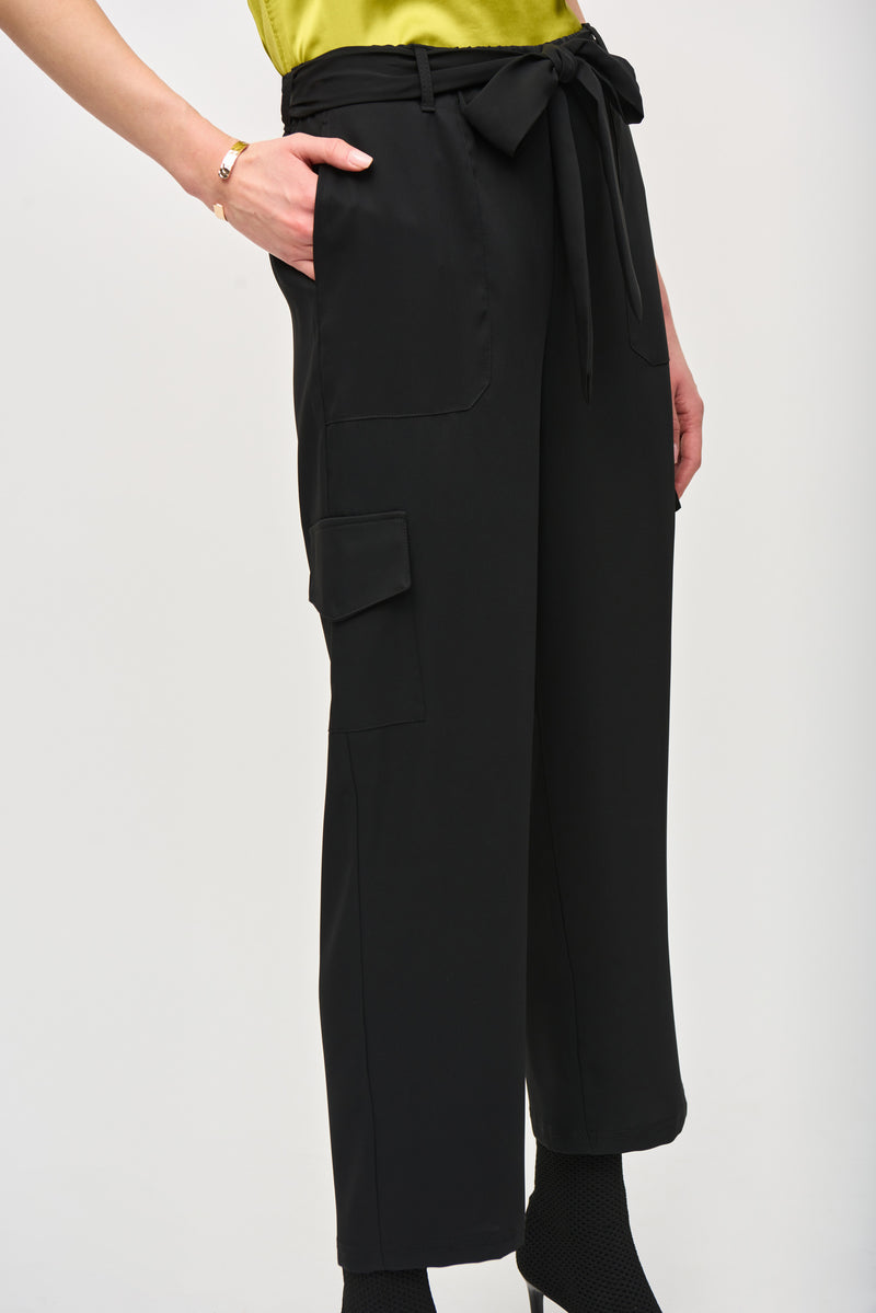 Joseph Ribkhoff Tie Waist Cargo Pant