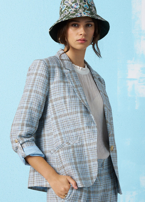 Madly Sweetly Checked in Blazer